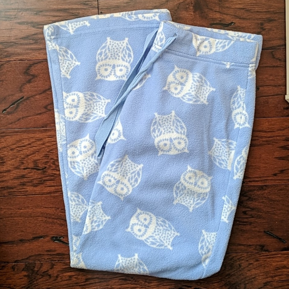 Old Navy Blue and White Owl Lounge Pants